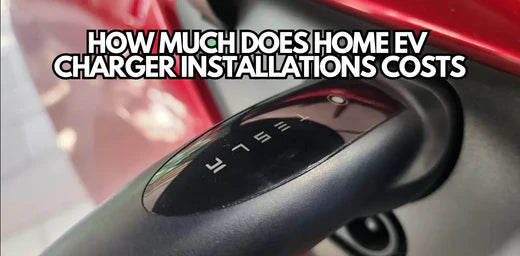 What is the cost of installation of an EV charger at home?