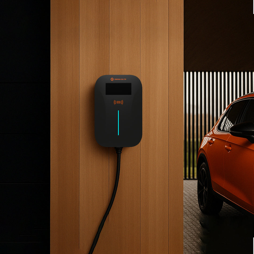E1.1 Home EV Charger Type 2 With Wifi & Screen 16/32A (7Kw, 11kW & 22kW)