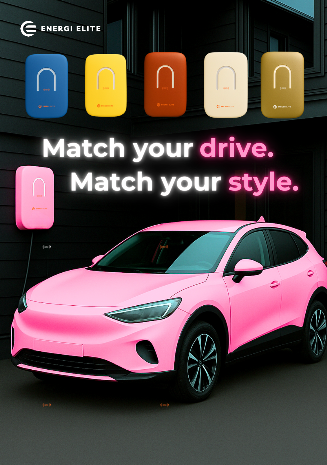 E8 Home EV Charger Universal Type 2 With Wifi 32A (7Kw / 22kW)