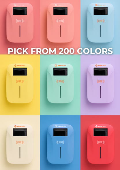 E1.1 Home EV Charger Type 2 With Wifi & Screen 16/32A (7Kw, 11kW & 22kW)