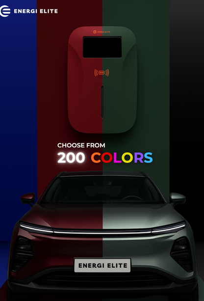 E1.1 Home EV Charger Type 2 With Wifi & Screen 16/32A (7Kw, 11kW & 22kW)